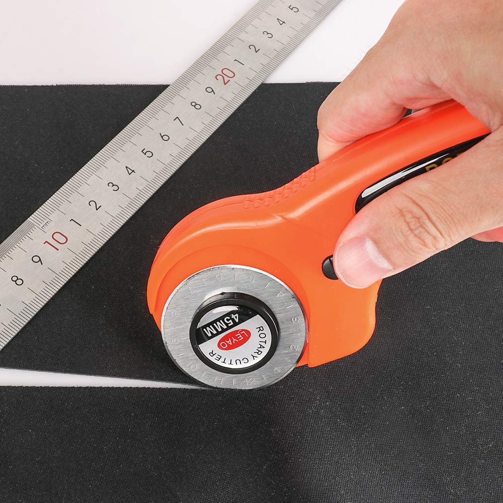 Cutter Machine Lock Rotary Cutter 45mm Round Cutting Tool with Safety Lock for Precise Cut ...