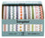 Songdao White Black Washi Tape - 10 roll/pack #5