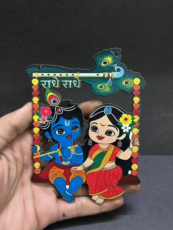 Krishna Wall Hanging - Printed Cutout