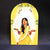 Haldi Girl-Printed Backdrops
