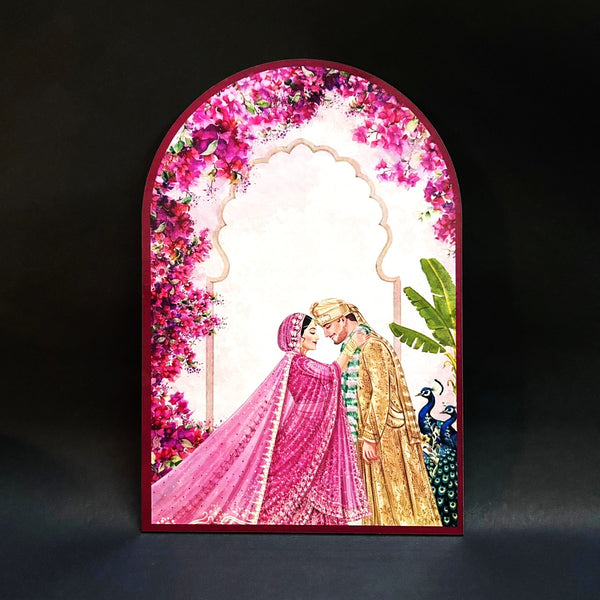 Wedding Invitation - Printed Backdrops