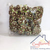 Brown Mulberry Flower - 100pc