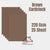 Brown Cardstock 220Gsm -25sheets