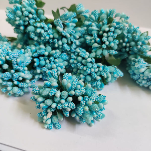 Sky Blue Pollen Flower-144pcs