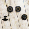 Engraved Metal Knobs - 4pc