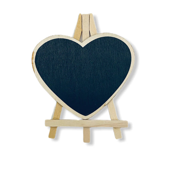 Wood Easel Stand With Circle - 6inch