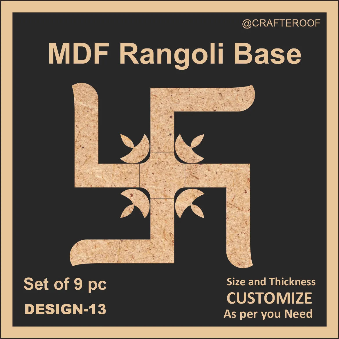 Mdf Rangoli Cd R File Mdf Rangoli Base - Design #13 – Crafteroof
