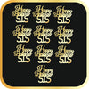 Happy Birthday Sis #1 Acrylic cutout - 10pc/pack