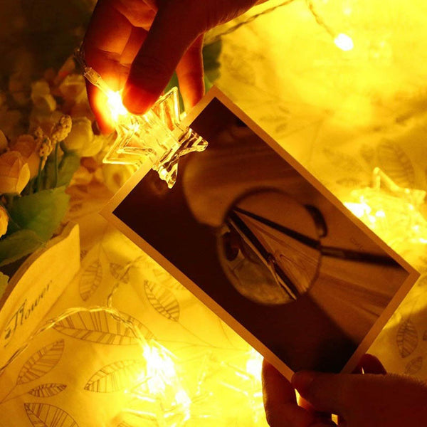 Star Photo Clip Lights