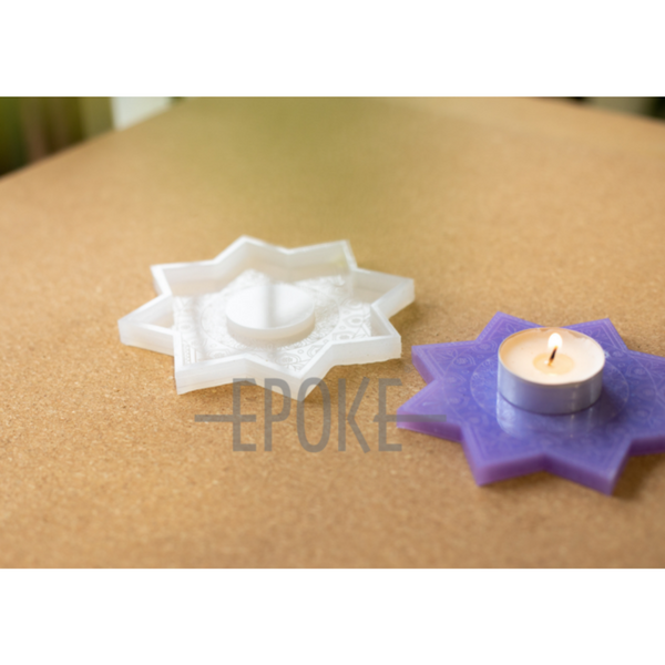 Star Tealight Silicone Mould