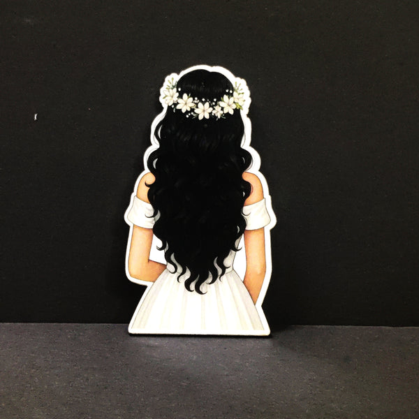 White doll- Printed Cutout